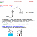 Etude qualitative d'une réaction chimique 3 Capture reéction chimique 1