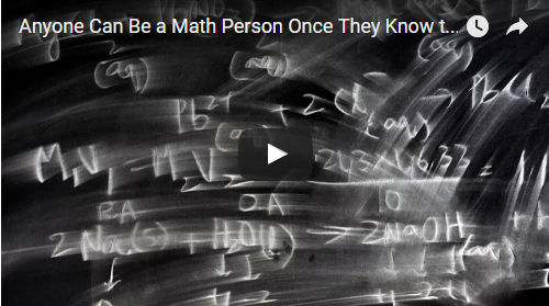 Anyone Can Be a Math Person Once They Know the Best Learning Techniques