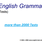 English Grammar Test Package pdf