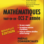 Livre Mathématiques Tout en un ECS 2e année Cours et exercices pdf