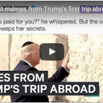 best memes from Trumps first trip abroad