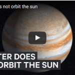 Jupiter does not orbit the sun