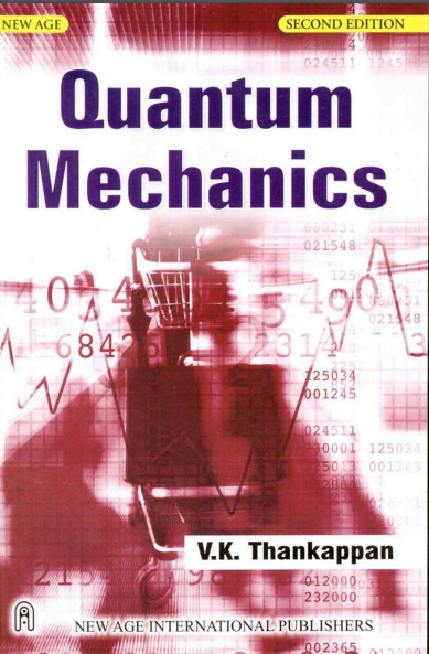 Book Quantum Mechanics by Thankappan pdf
