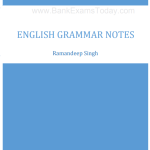 ENGLISH GRAMMAR NOTES pdf