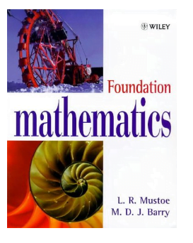Foundation mathematics by L R Mustoe pdf