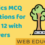 Best MCQs Physics Class 12