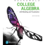 Book College Algebra with Modeling and Visualization 6th Edition by Gary K Rockswold