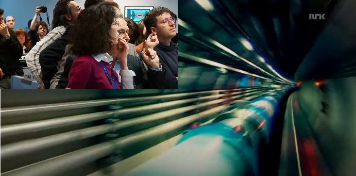 Live a historic moment in physics first proton-proton collision at the Large Hadron Collider