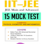 Book IIT JEE JEE MAIN AND ADVANCED 15 MOCK TEST COMBINED PHYSICS CHEMISTRY MATHEMATICS by Prabhat Prakashan