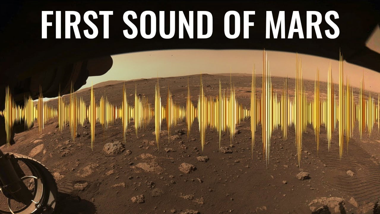The First Sounds Ever Recorded on Marss Surface