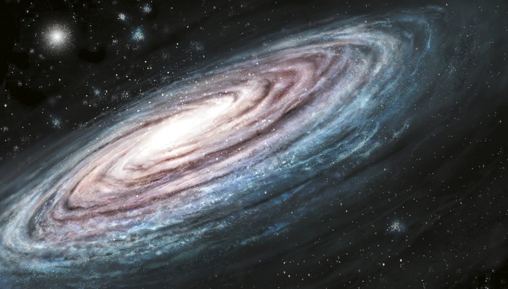 The Milky Way Brok its Arm