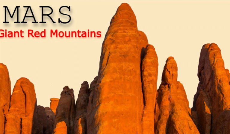 NASA’s Perseverance Rover Spots Giant Red Mountains on Mars