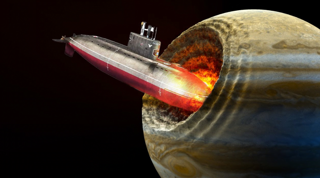 What If You Released a Submarine Into Jupiters Atmosphere