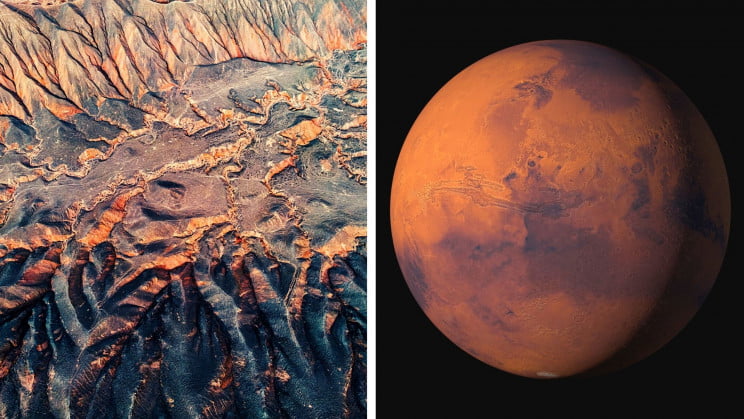 Scientists Just Found a Significant Volume of Water Inside Mars Grand Canyon