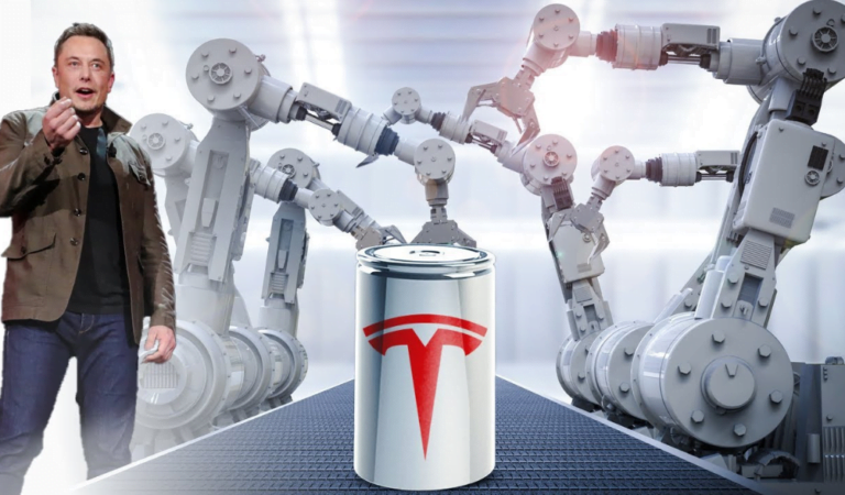 Elon Musk JUST SECRETLY Built an INSANE NEW 4680 Battery in 7 Days!