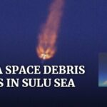 Chinese space debris seen burning up in night sky over Malaysia as rocket parts land in sea